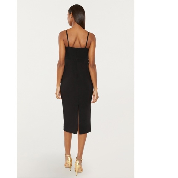 LIKELY Revolve Black Midi Dress Size 6 - Picture 3 of 8